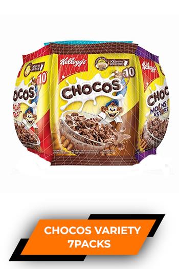 Kelloggs Chocos Variety 7packs